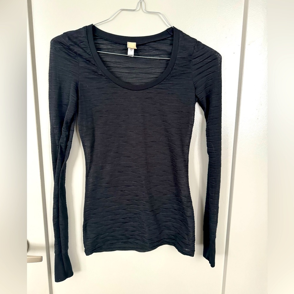 BKE black long sleeve shirt